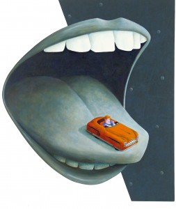 Bilen på tungan